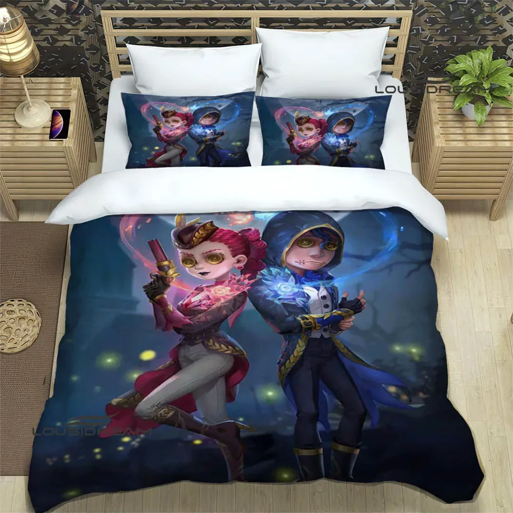 Game Identity V Cartoon Bedding Sets exquisite bed supplies set duvet cover bed comforter set bedding set luxury birthday gift