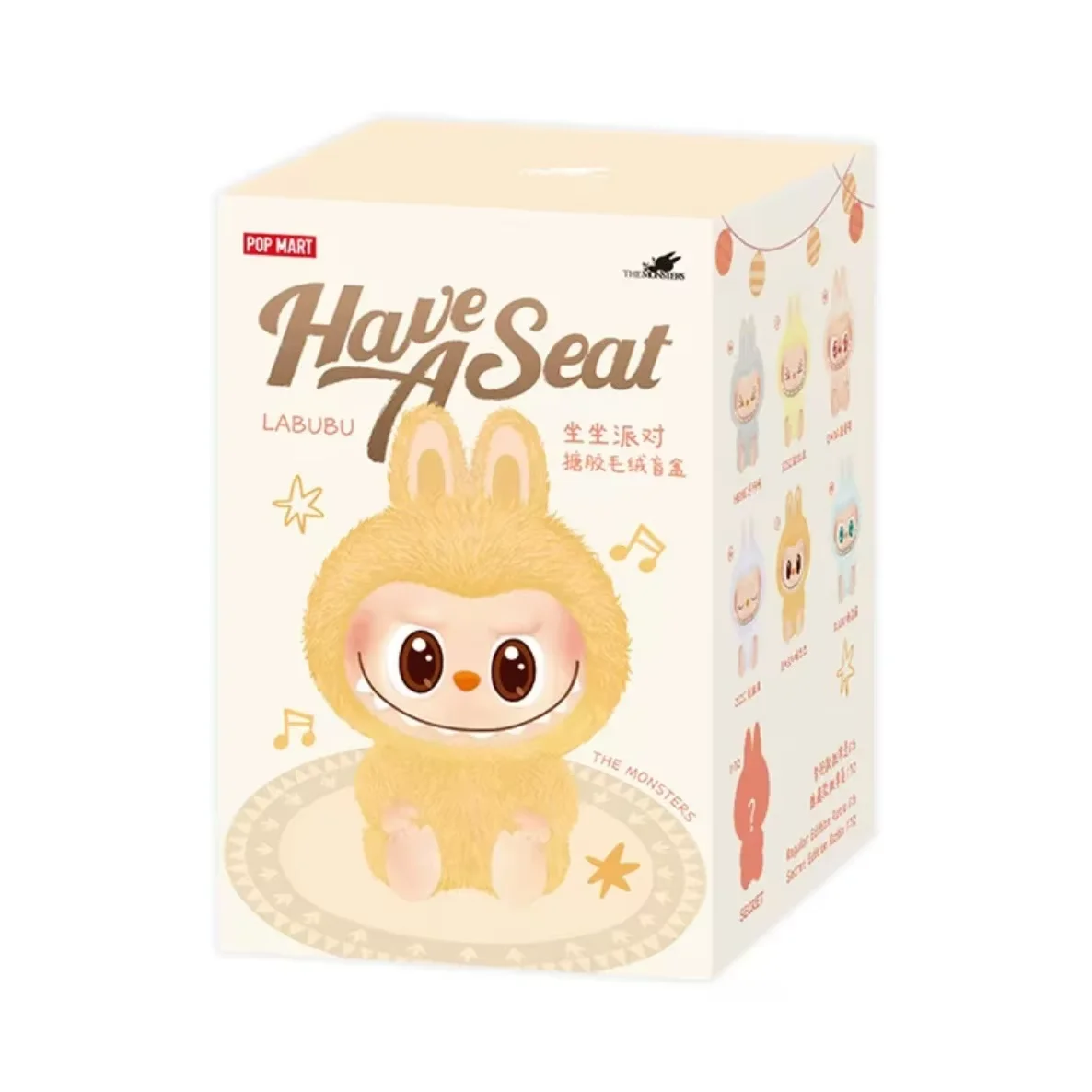 

Labubu The Monsters Vinyl Face Doll Heart-Moving Macaron Doll Blind Box Blind Bag Figure Guessing Bag China High-Quality Replica