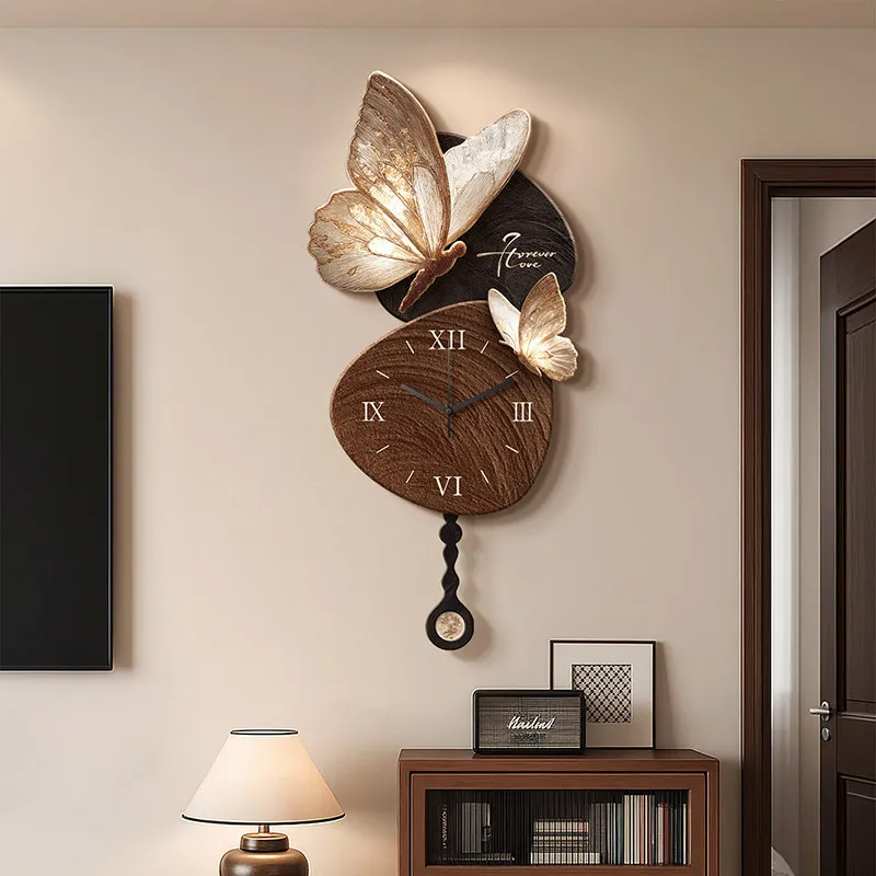 

Elegant Black Premium Wall Clock Roman Upgrade Living Room Digital Clock Luxury Modern Design Orologio Da Parete Home Decor Item