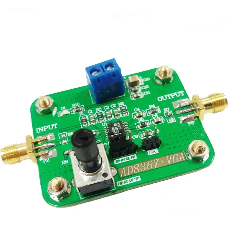 AD8367 Module Authentic Guarantee 500MHz 45dB Linear Variable Gain Amplifier function demo board