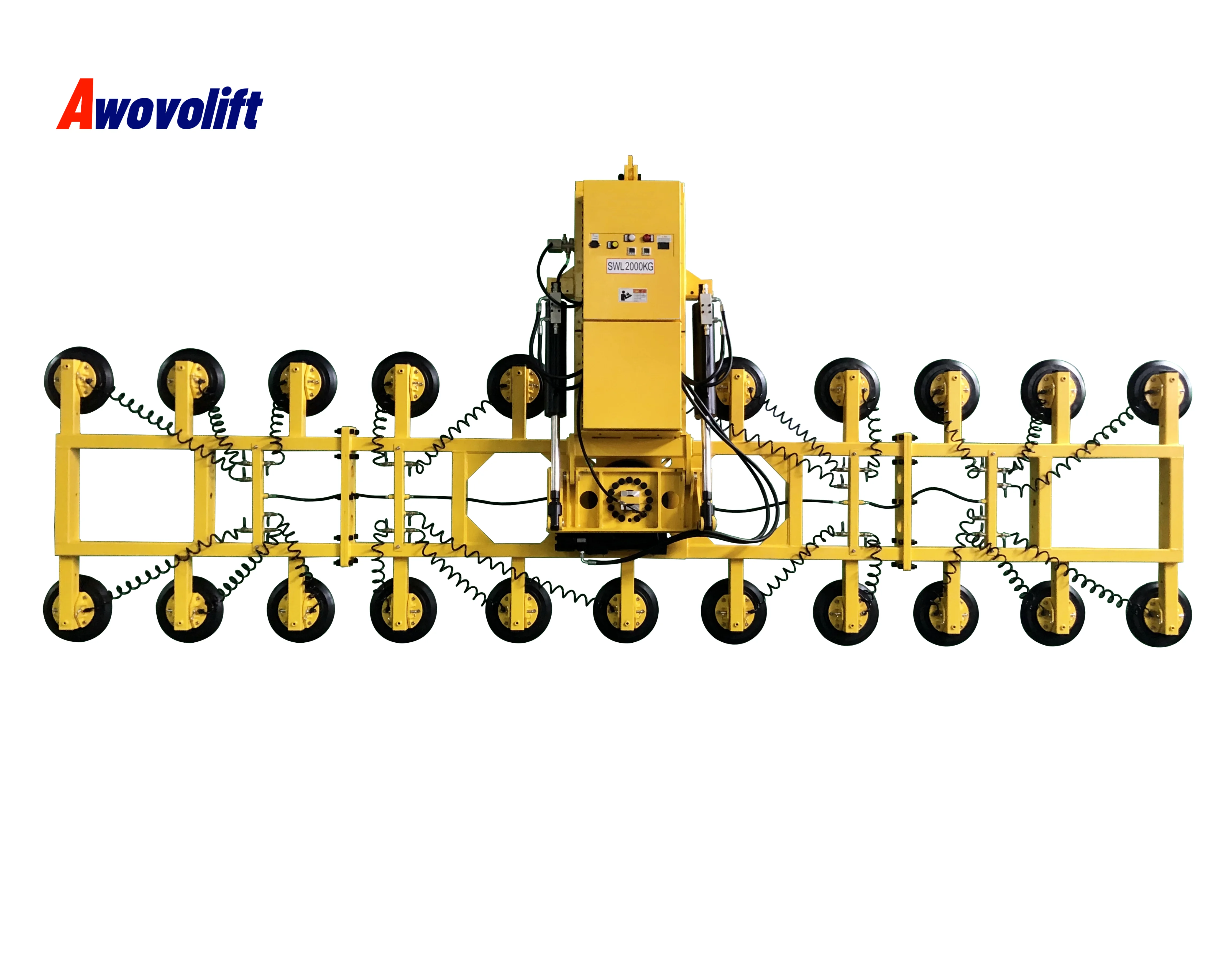 Awovolift Glass Vacuum Suction Lifting Equipment Hydraulic Turnover Rotary Vacuum Suction Crane Making More Convenient To Use