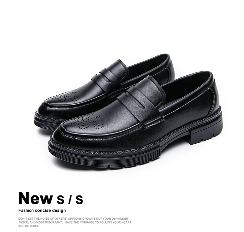 Zapatos Brogue clásicos para hombre, zapatos de cuero de tendencia para bodas y eventos sociales, zapatos de vestir de alta calidad para hombre, zapatos informales de negocios para hombre