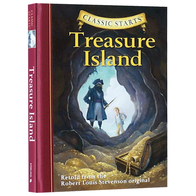 

Classic Starts Treasure Island, Children's books aged 9 10 11 12 English books, Adventure novels 9781402713187