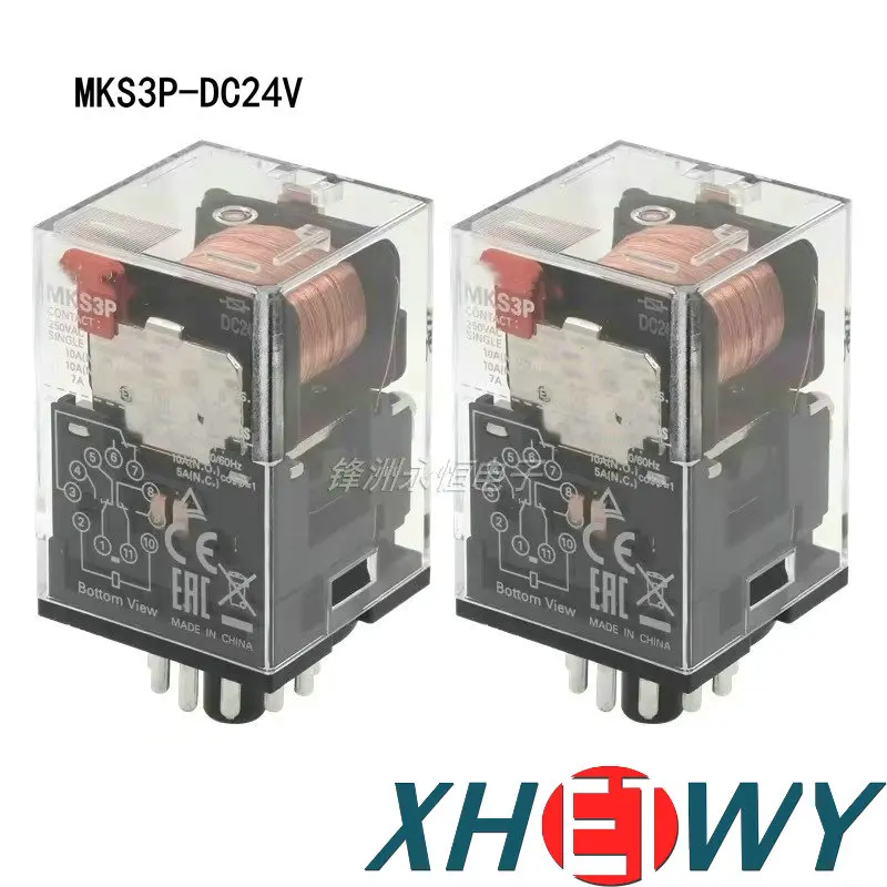 

MKS3P-DC24V MKS3P 24VDC Standard Relay 10A 250VAC