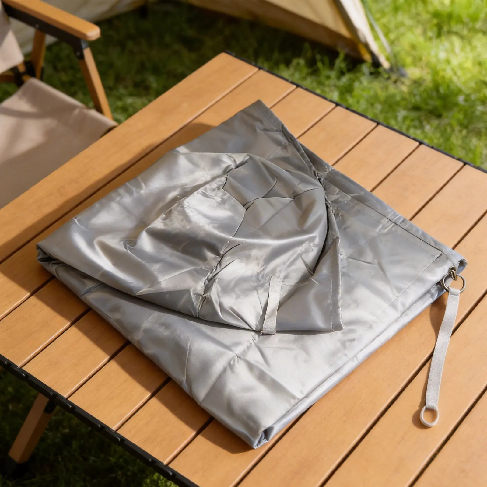 

Пылезащитный чехол 211*76*30 см, 420D, с утягивающей лентой, просторный дизайн, для садового шезлонга