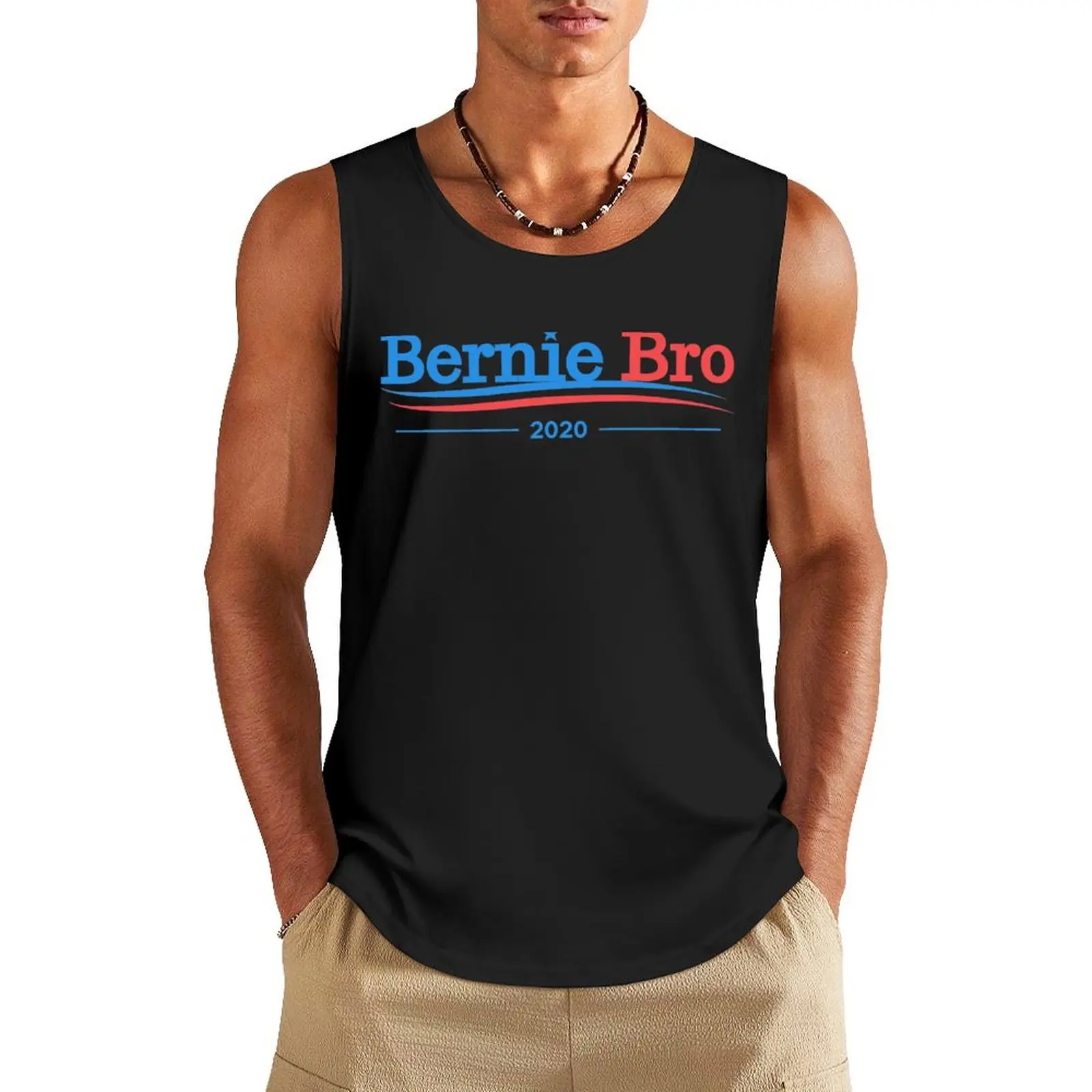 

Bernie Bro Bernie Sanders 2020 President Campaign Tank Top t-shirts for Men's gym clothing men