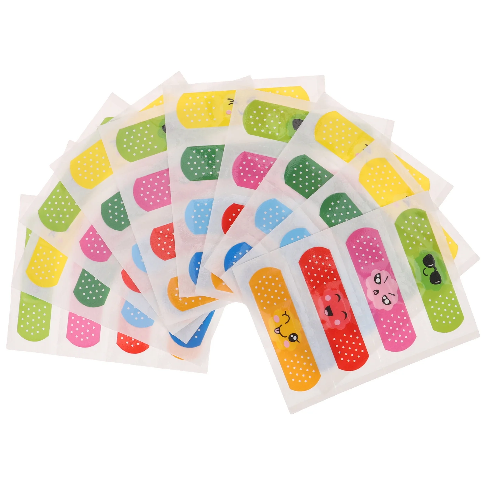 40 قطعة من أربطة الجروح الكرتونية، ضمادات لاصقة محمولة للاستخدام اليومي، تصميم اللزوجة القوية، ملحقات السفر #5