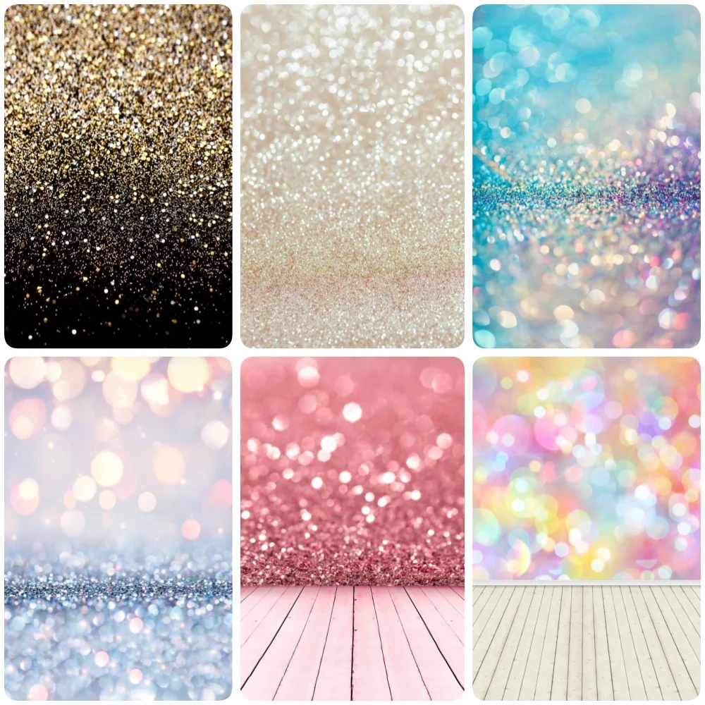 

Light Spots Bokeh Backdrop Photography Birthday Baby Shower Portrait Photographic Wedding Party Background Photo Studio Props