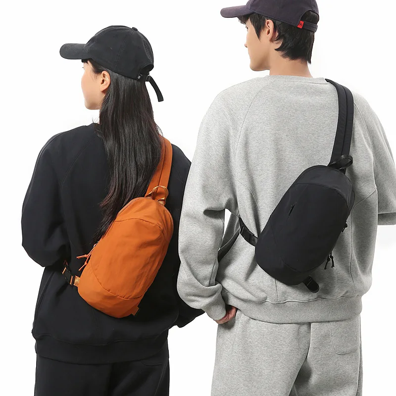 Outdoor Sports Portable Women Shoulder Bags Light Multi-pocket Men's Crossbody Chest Bag Casual Nylon Waterproof Female Handbags