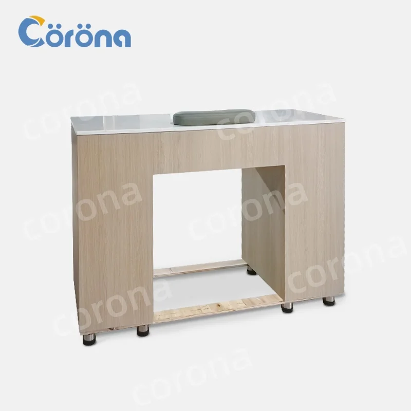 

Nail Salon Manicure Table Professional Wood Modern Manicure Table Station with Dust Collector