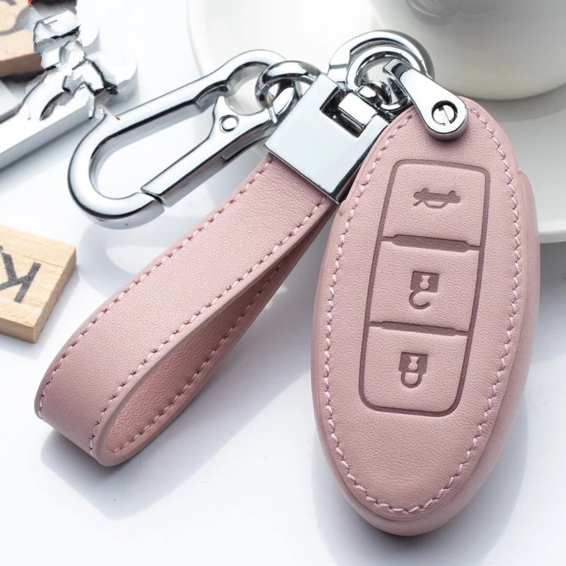 

Car Remote Key Case Cover Holder Shell for Nissan Qashqai X-Trail T32 T31 Juke J10 J11 Kicks Tiida Pathfinder Note for Infiniti