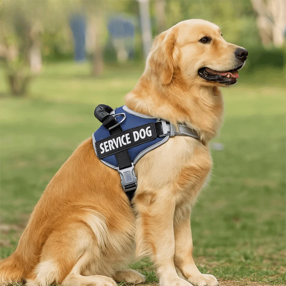 

Pet Vest Adjustable Dog Harness Reflective Leash Set Reflective Vest Harness No Pull Harness All Breeds