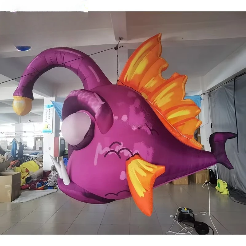 Large Custom Ocean Activity Marine Animals Inflatable Floating Fish Balloons