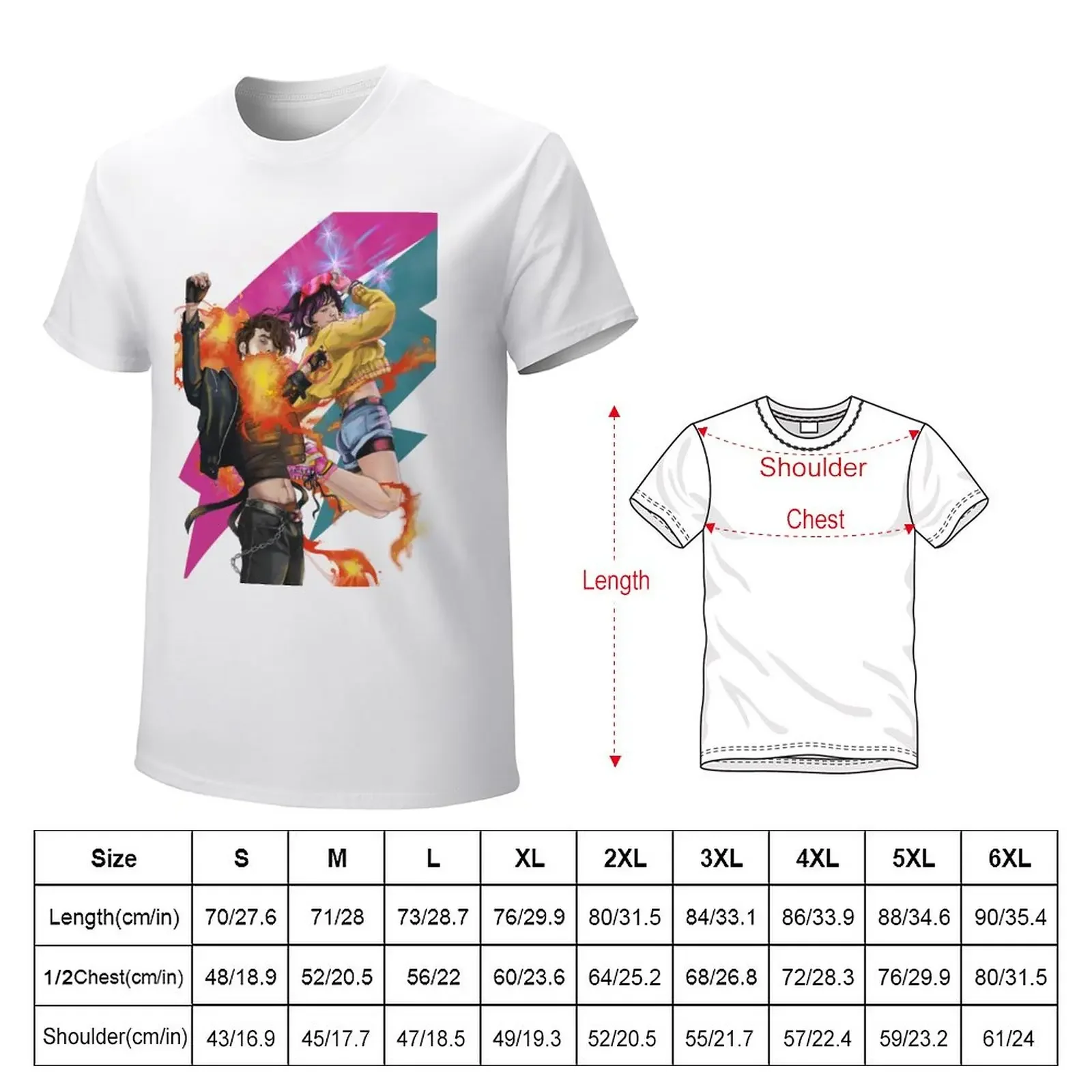 Spark and Sparkler T-Shirt shirts graphic tees anime clothes heavy weight t shirts for men