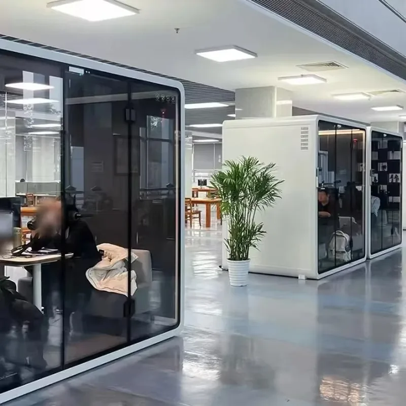 Garden Office Pod Space Capsule Tiny House 2025 New Luxury Soundproof Booth for Acoustic customize