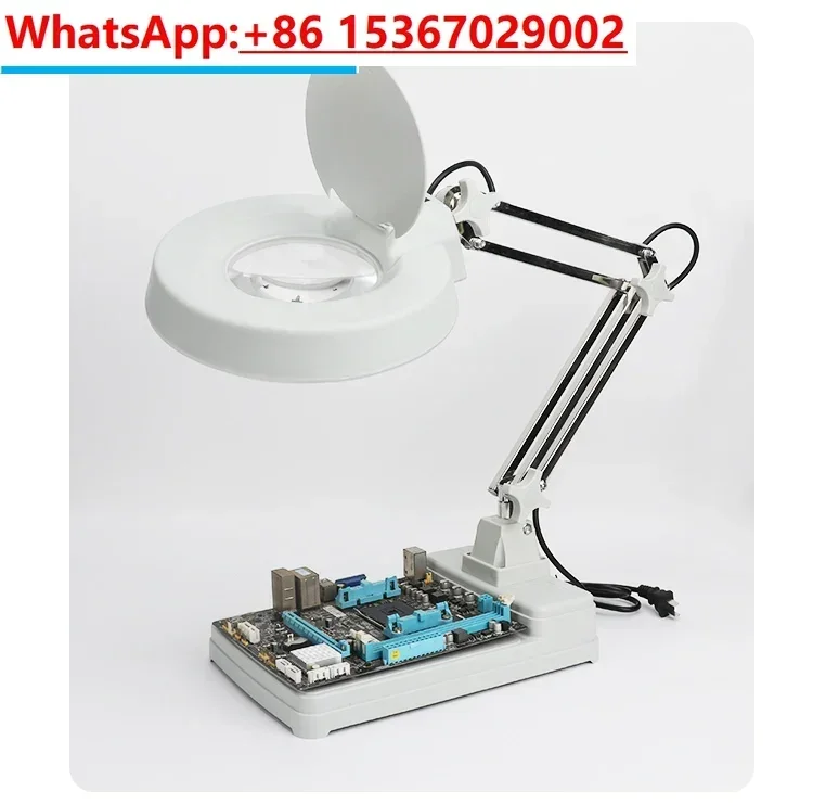 30x high-definition elderly reading electronic mobile phone maintenance and inspection workbench magnifying glass light