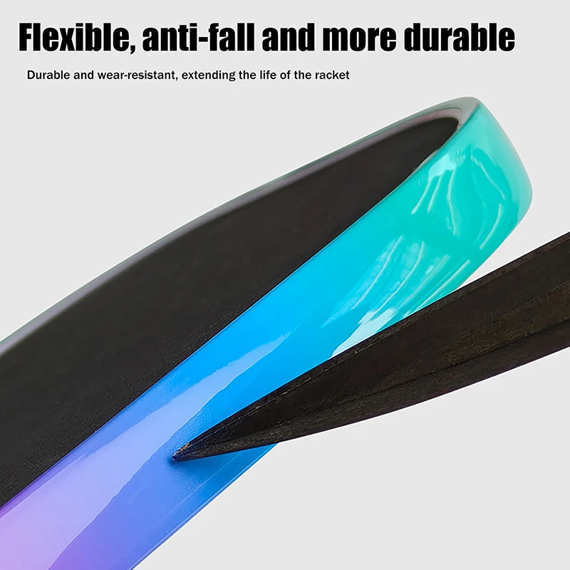 New Laser Pickleball Paddle Protection Tape-Paddle Head Edge Guard-Racket Edge Protection Tape-Fit Curved Edge Laser Tape