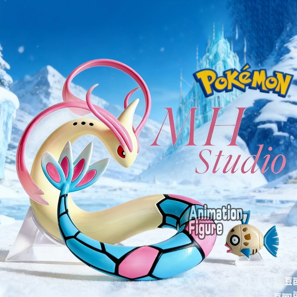 3-12 cm Anime Pokemon Figura Milotic Combinazione Evoluciale Action Figures Collezione in PVC Modello Giocattoli per Bambini Regali