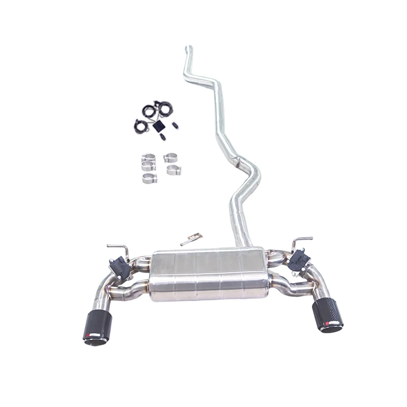 

【Индивидуальный продукт】 Подходит для BMW 420i 425i 428i 430i 2.0T f36 b48, выхлопная система Catback Valvetronic из нержавеющей стали 304.