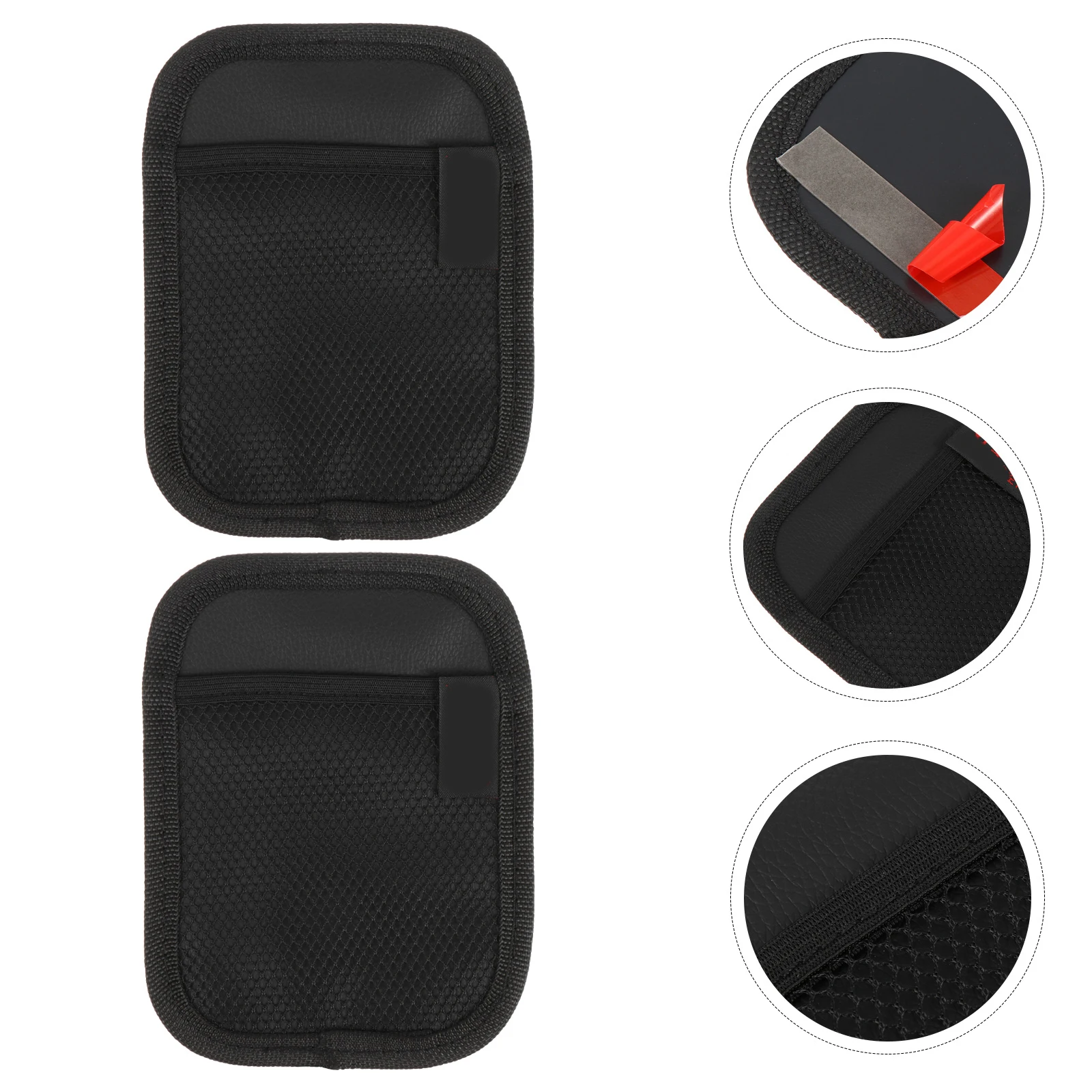 

2 Pcs Car Cell Phone Storage Bag Mesh Bags Net Pocket for Microfiber Side Organizer Mother between Seats