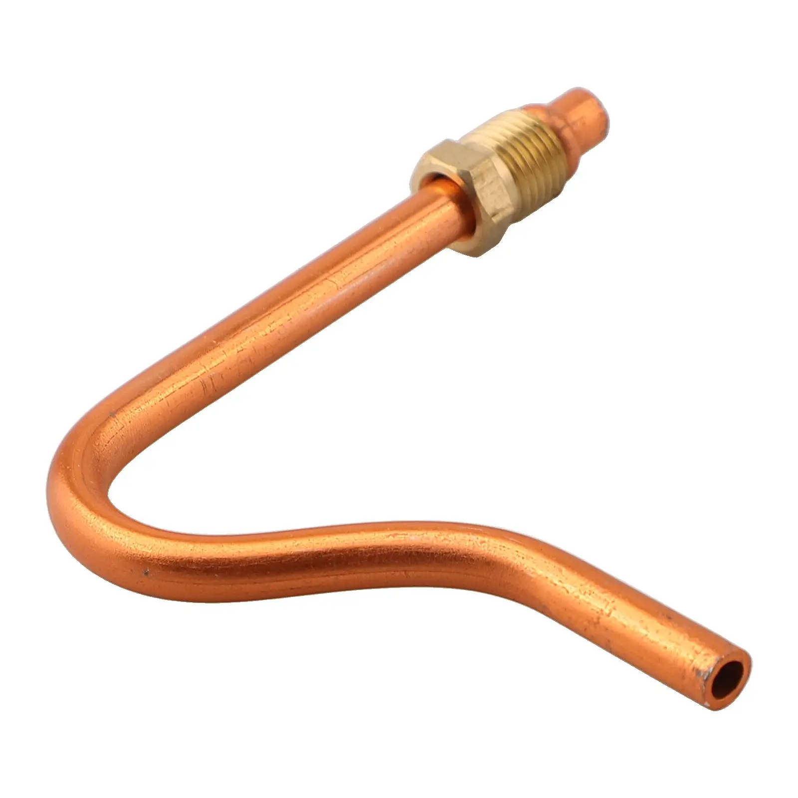 1pc Air Compressor Exhaust Tube Aluminum Exhaust Pipe Easy Replacement For Small Household Air Compressor Accessories