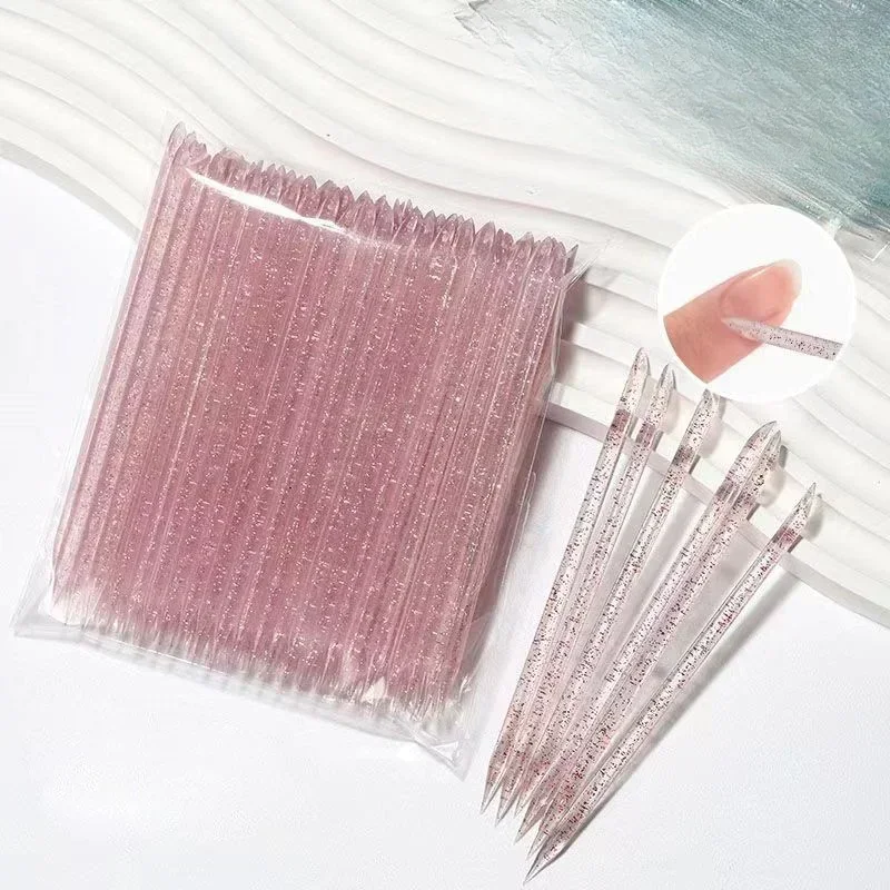 50/100 шт. многоразовые двойные хрустальные толкатели для кутикулы, инструмент для удаления кутикулы, оранжевые деревянные ногти, дрель для ухода за педикюром, инструменты 50/100 шт. многоразовые двойные хрустальные толкатели для кутикулы, инструмент для удаления кутикулы, оранжевые деревянные ногти, дрель для ухода за педикюром, инструменты