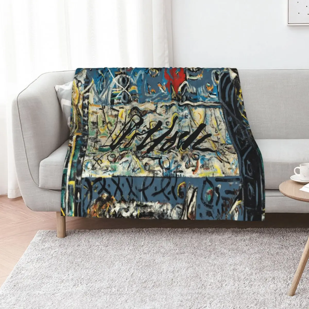 

Guardians of the Secret by Jackson Pollock Throw Blanket Soft for winter Thermal Summer Beddings Blankets