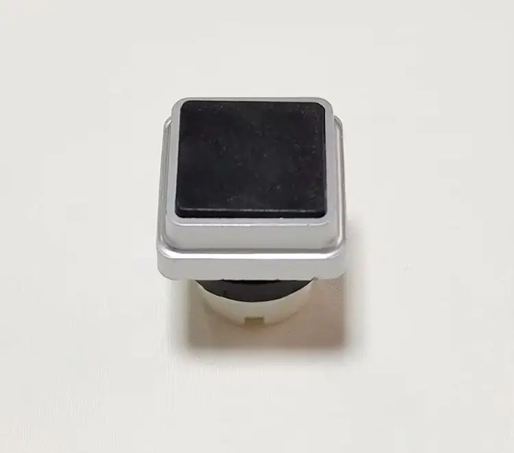 

10 Piece/lot Flat Black Push Button Switch