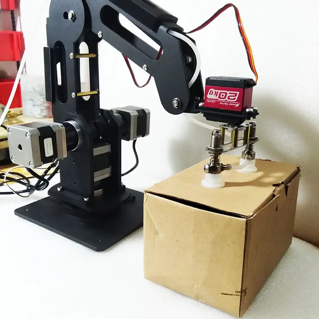 Przełącznik elektroniczny PWM Ramię robota Sterownik zaworu pompy powietrza Przyssawka próżniowa dla robota Arduino Zestaw do samodzielnego montażu Programowalny zestaw robota