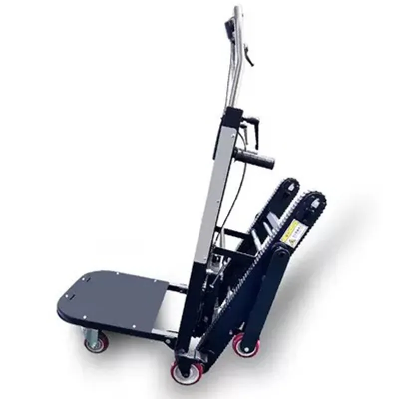 

Best-salling Mobile Electric Stair Climbing Truck Trolley Battery Powered Crawler Type Foldable Platform Lift For Moving Company