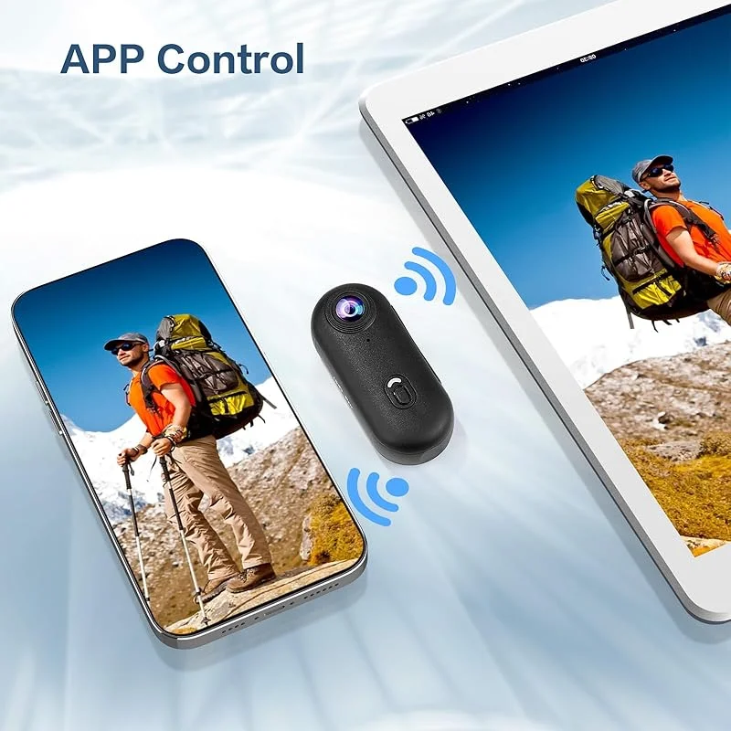 كاميرا رياضية خارجية في خوذة دراجة نارية رياضية صغيرة تصوير دراجة عمل 1080P كاميرا الجسم المهنية وكاميرات الفيديو #5