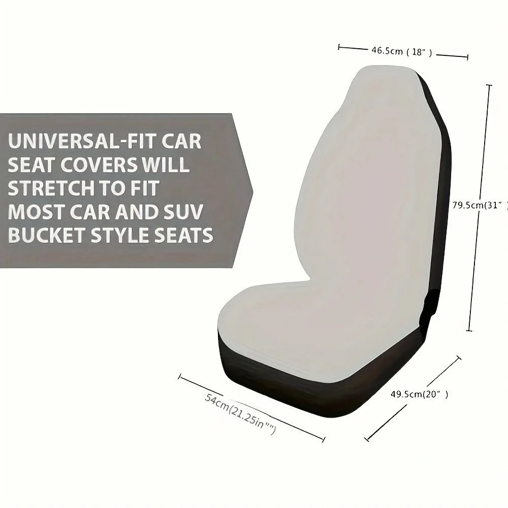 2 قطعة ماندالا زهر الفن طباعة مقعد السيارة يغطي للنساء والرجال ، العالمي السيارات الجبهة مقعد حامي للسيارات وسيارات الدفع الرباعي وسيارات السيدان و