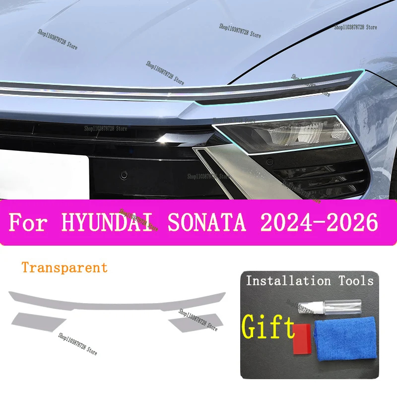For SEAT Mii Electric (2020-2025) Car Exterior Headlights Anti-Scratch Protective Film Headlamps Repair Sticker Accessories Refi