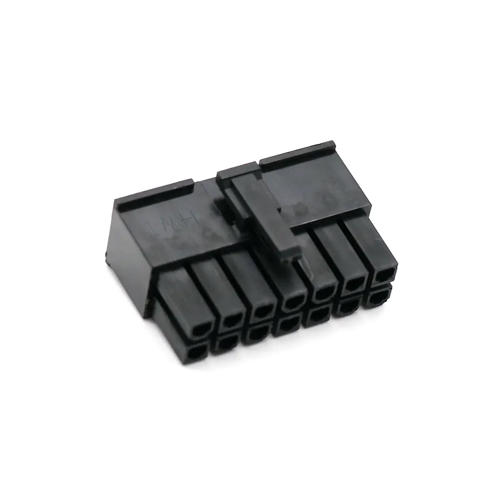 Angitu 4.2mm 7*2 14pin Male Modular Connector Molex 5557 14 Pin PSU Housing DIY Use-10pcs/lot
