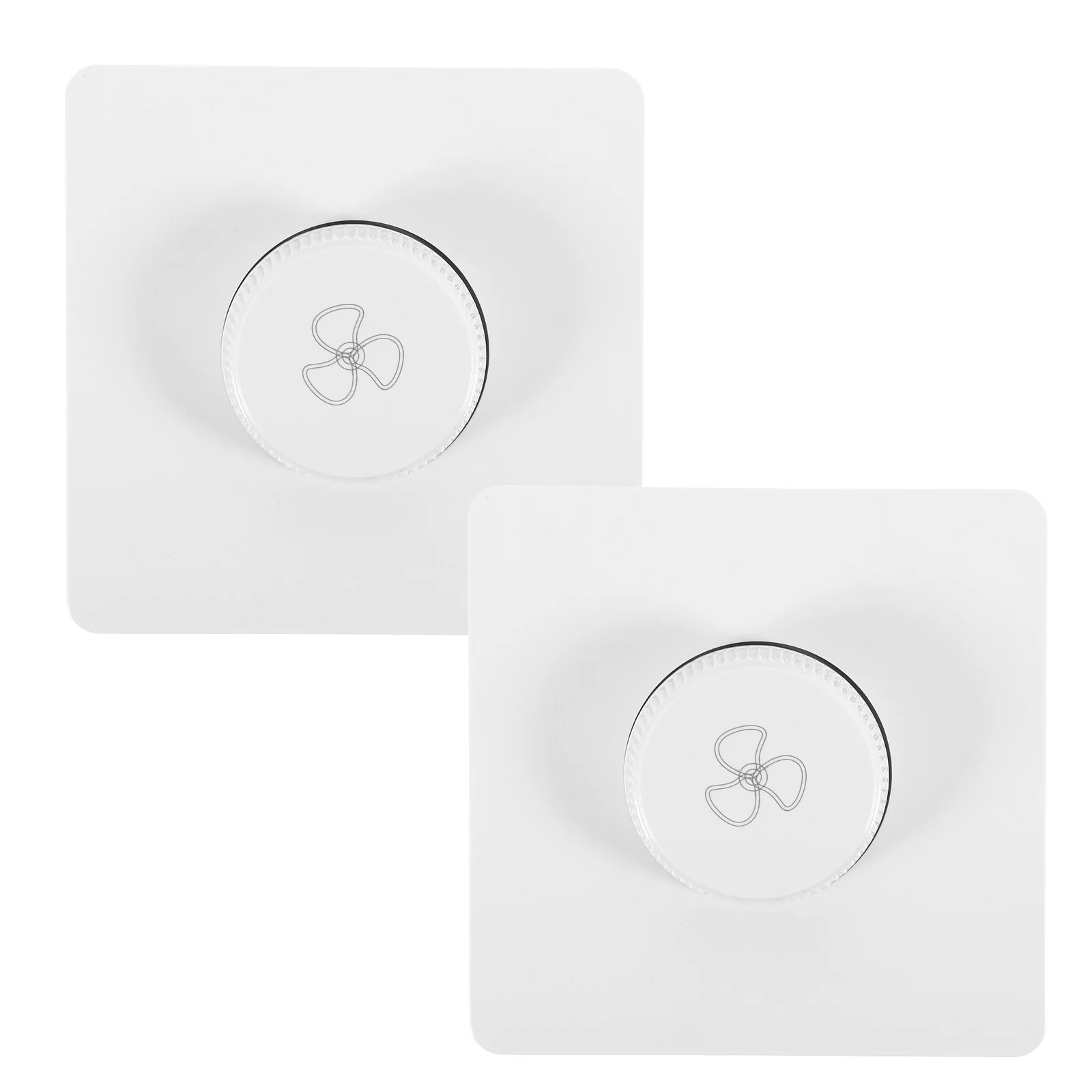 

2Pcs Fan Speed Control Panel Plastic Durable Universal Adjustable Wall Mount Ceiling Fan Controller Indoor Ventilation Fans