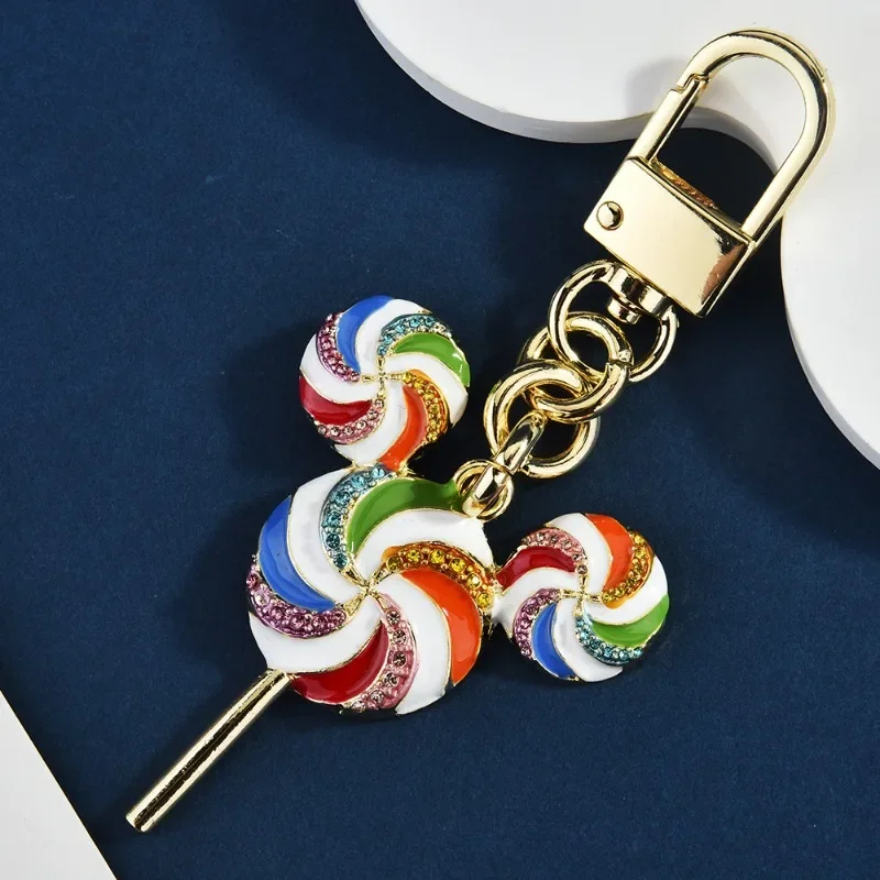 

Cute rainbow lollipop packets, car accessories, bag pendants, key chains, sweet backpack pendants