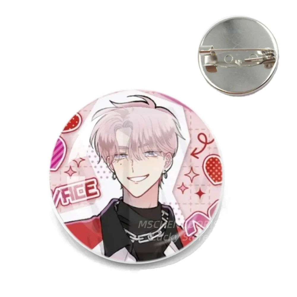 Anime Tamon-kun Ima Docchi!? Tamon Ouri Keito Natsuki Rintaro Utage Brooch Badge Lapel Pins Bag Accessories Jewelry Gift