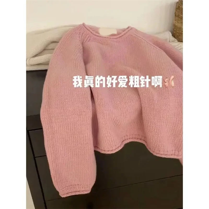 Herbst Winter Frauen Kleidung Oansatz Pullover 100% Merino Wolle Pullover Neue Mode Kaschmir Tops Bodenbildung Langarm Strickwaren
