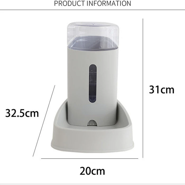 Pet Care Feeding Supplier 3.8L Large Capacity Smart Automatic Cat and Dog Feeder Pet Water Food Dispenser