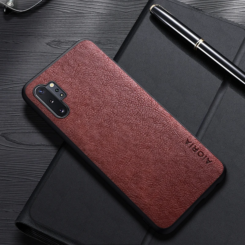 Case For Samsung Galaxy Note 10 Plus Luxury Leather Business Cover For Samsung Galaxy Note 10 Lite Case