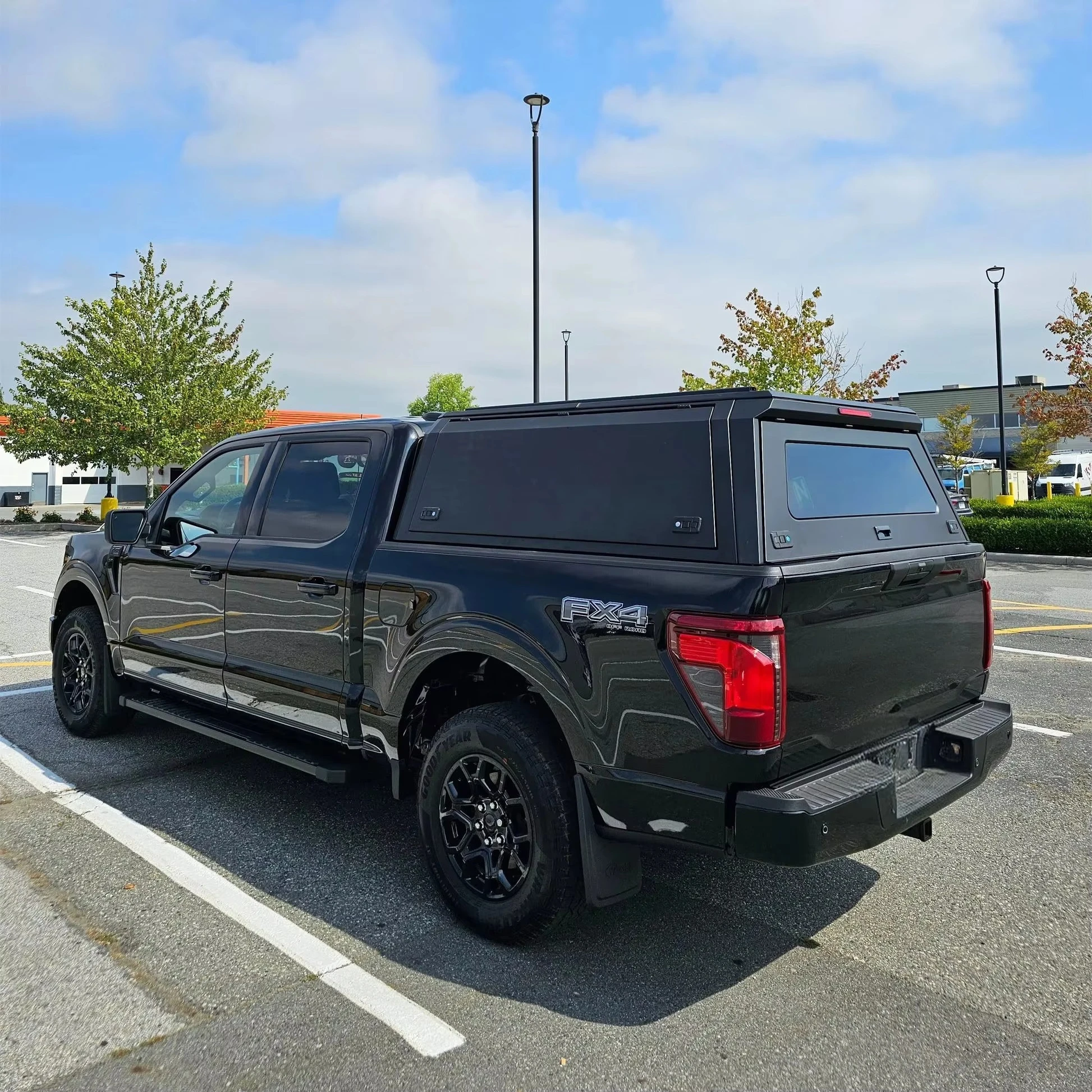 

For F150 Custom Fit Bed Cover - Secure Storage Durable Low Wind Noise Camping Truck Part