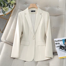 ZJYT Korean Fashion Blazers Feminino Women's Coat Jacket New Autumn Outerwears Elegant Office Lady Casaco Plus Size Veste Femme