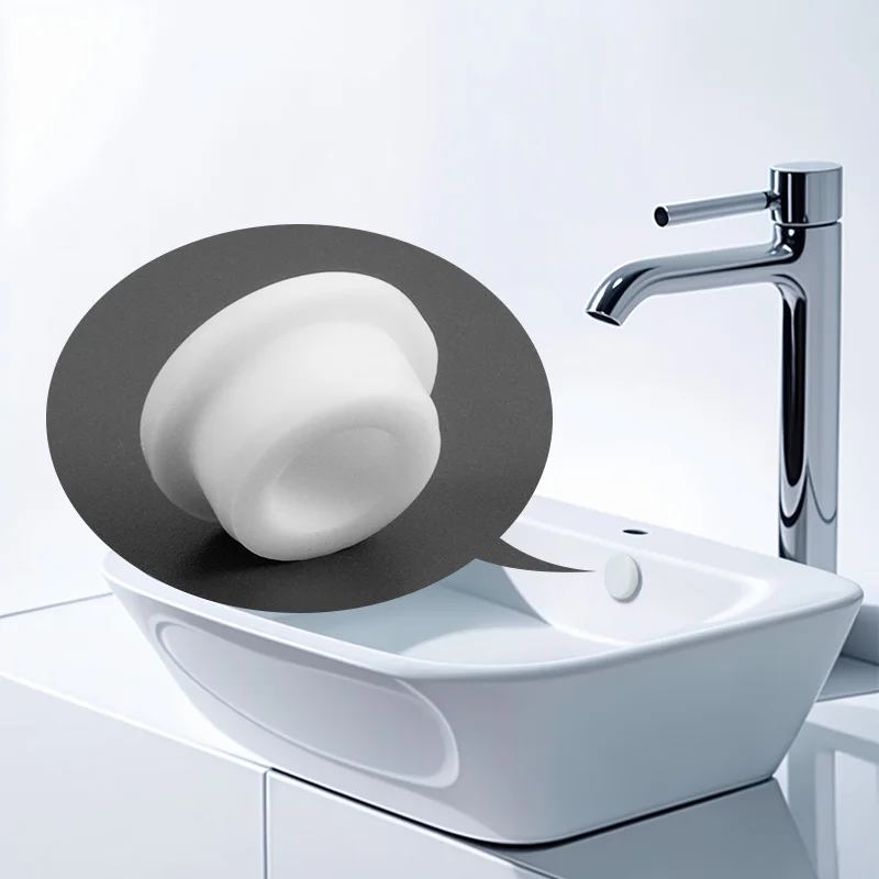 Wash basin overflow hole plug silica gel seal cover sink basin mouth stopper wash basin overflow hole plug universal