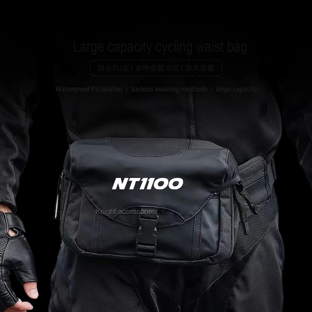 NT1100 New Waterproof hip bags saddle bag hip bag leg bag general Phone Fanny Pack Bag For Honda NT1100 NT 1100 2023