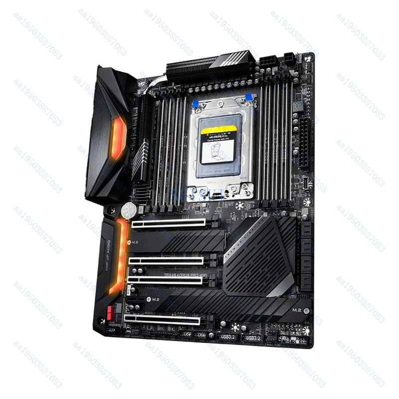 USED For GIGABYTE TRX40 AORUS PRO WIFI motherboard sTRX4 8*DDR4 256G ATX Tested ok