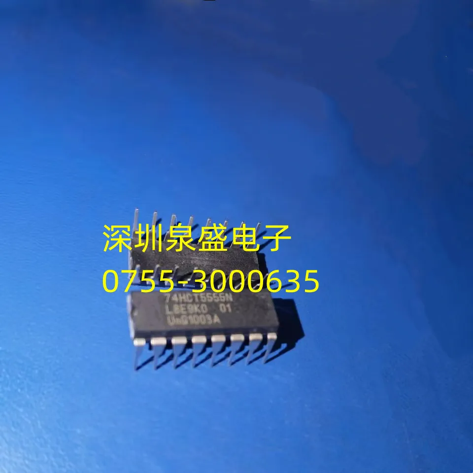 Новый прямой штекер 74HCT5555N