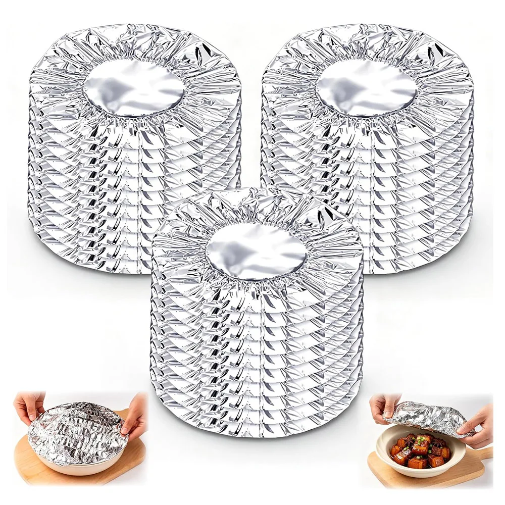 Penutup Makanan Aluminium Foil - Meal Prep Chef ulasan dan harga