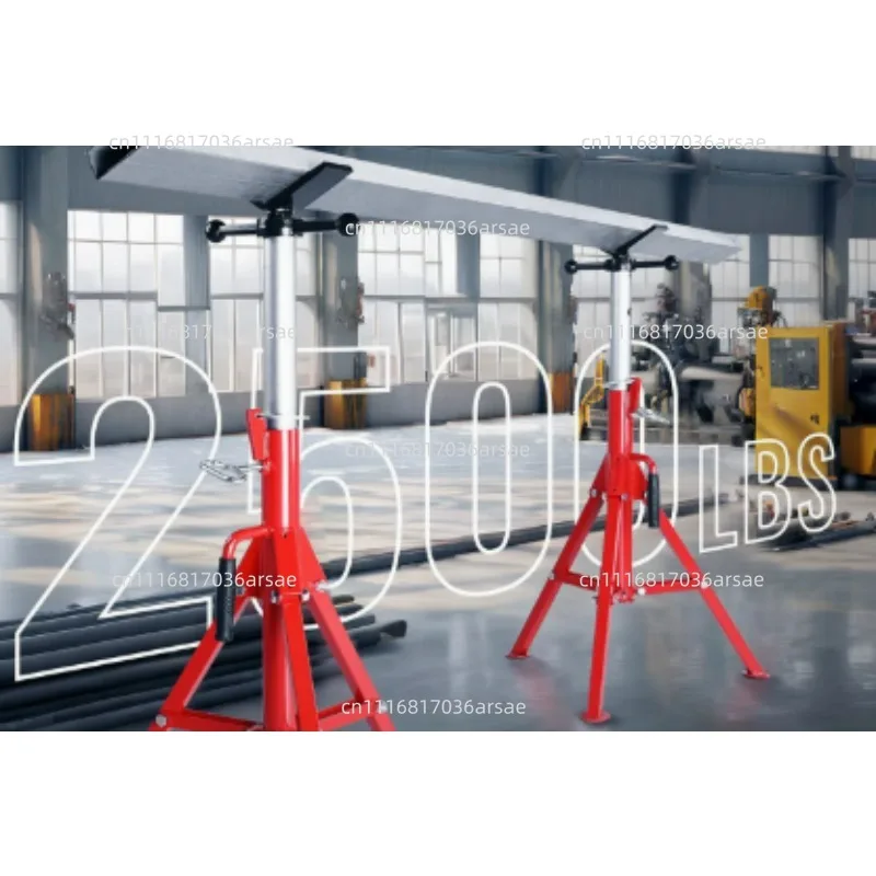 Steel Tripod Pipe Chain Vise  Capacity Foldable Legs Tri-Stand Bench Vice for Fixing Supporting Bending Metal Pipes