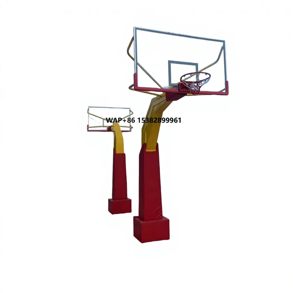 

Factory Spot Supply square Tube Basketball Rack Outdoor School Buried Wholesale Adult Standard Thick Steel Cangzhou Model 010