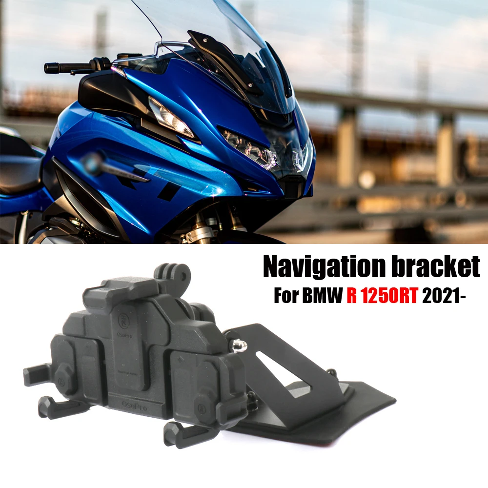 

NEW For BMW R 1250 RT R1250RT 2021 2022 2023- Accessories Mobile Phone Charging Stand Holder GPS Navigation Equipment Bracket